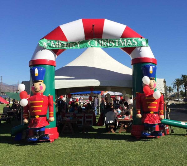 Christmas Entry Arch Inflatable