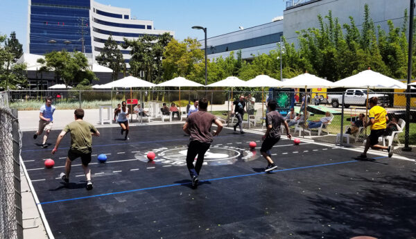 Dodgeball Tournament Court Rental