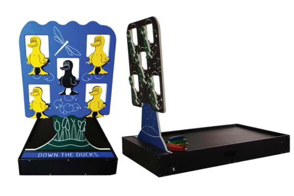 Bean bag toss - Down The Ducks