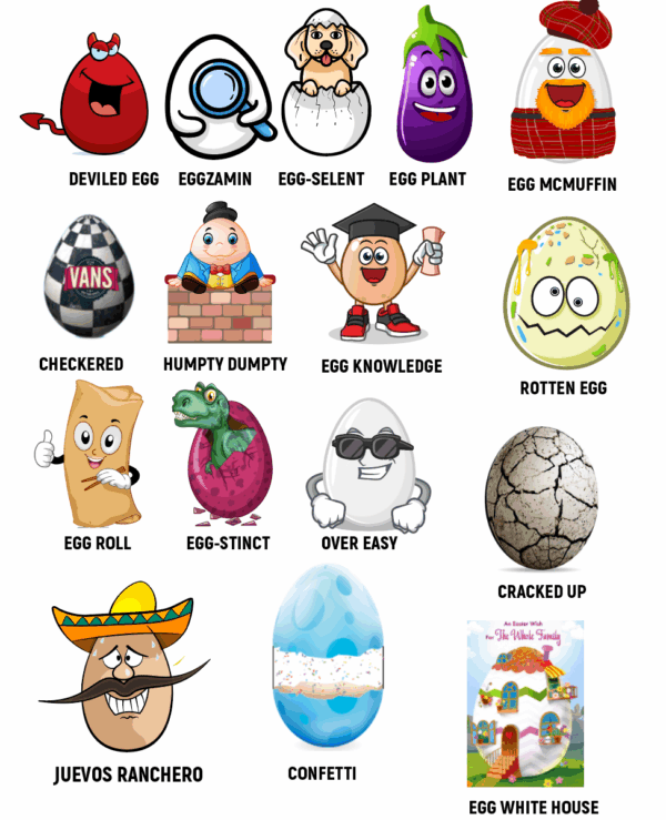 Easter Egg Inflatable Characters