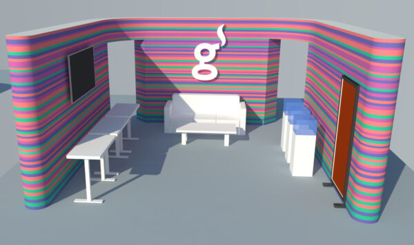 Genius Tradeshow booth