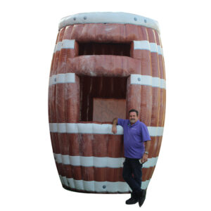 Gaint Wooden Barrel
