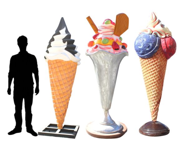 Ice Cream Cone Props
