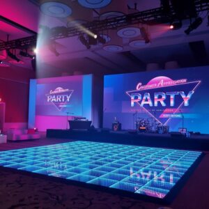 LED dance floor rental