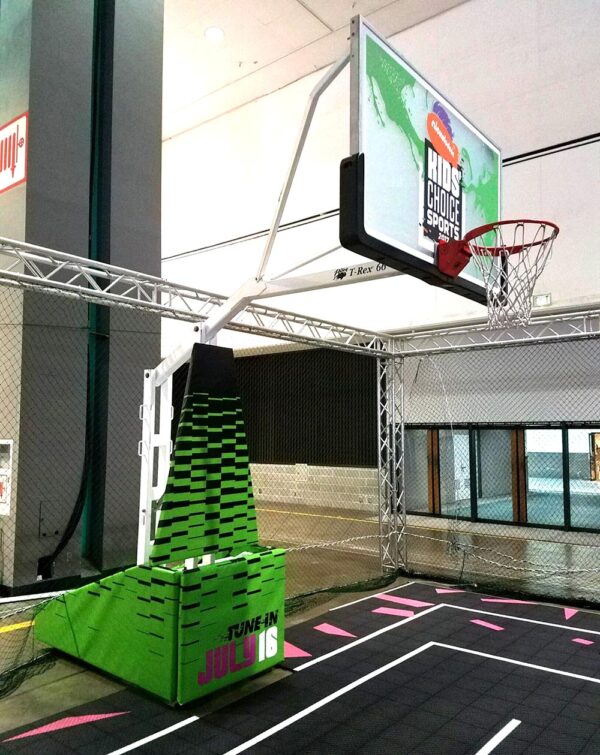 Basketball Pro Goal Backboard Rental with Shot Clock - Image 3