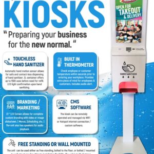 Digital Sanitizing Kiosk