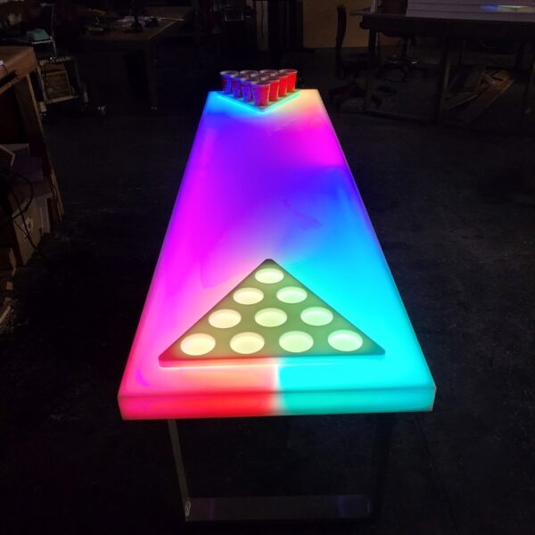 LED Beer Pong Rental - Image 2