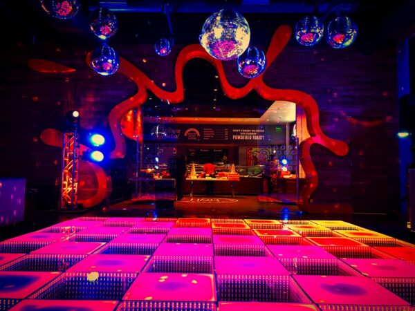 LED dance floor rental