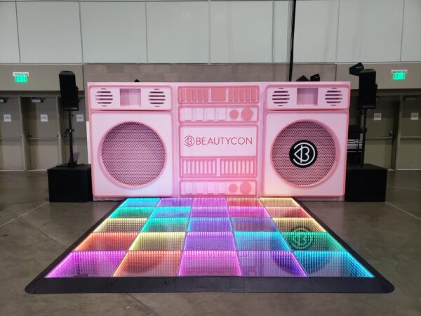 LED dance floor rental