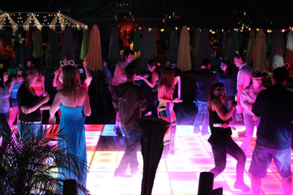 LED dance floor rental