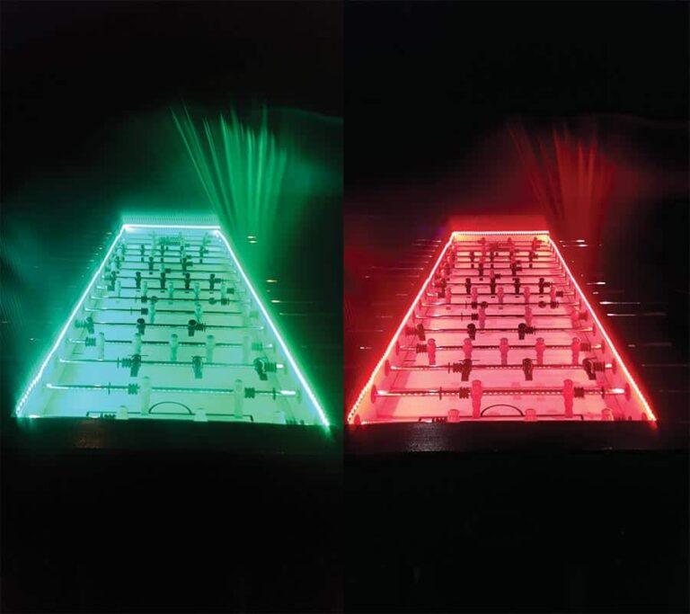 LED Foosball Table