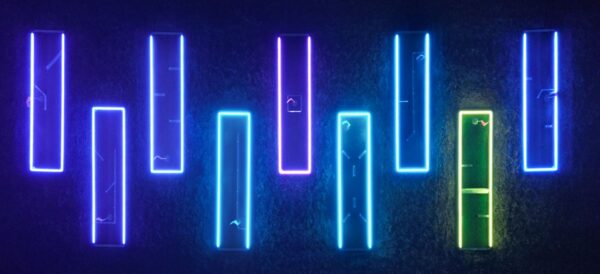 LED mini golf