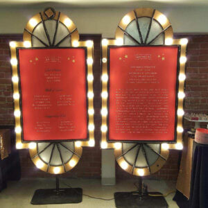 Marquee Lighted Poster Frame