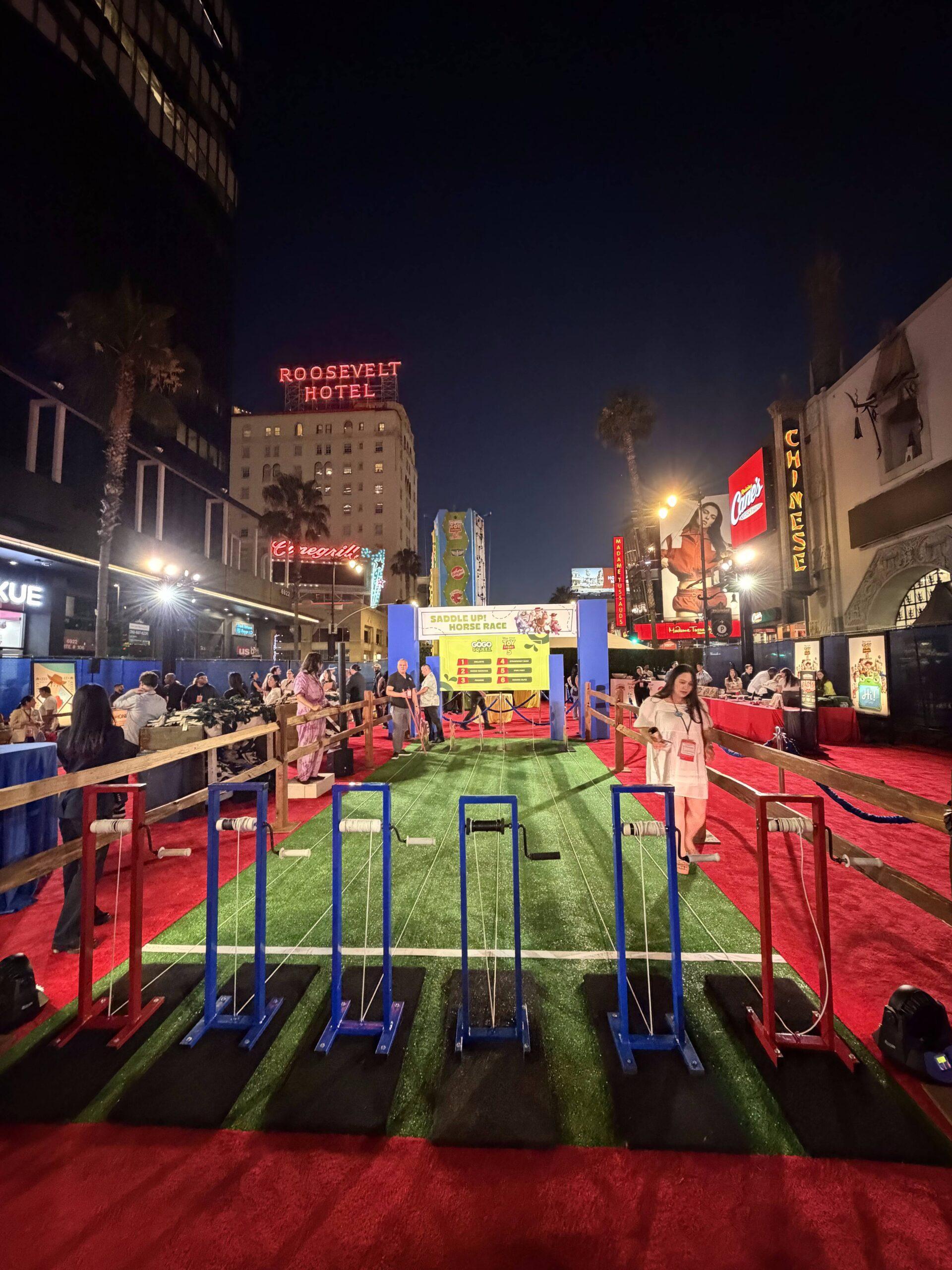 Horse Racing rental for events in Los Angeles, Orange County, and nationwide