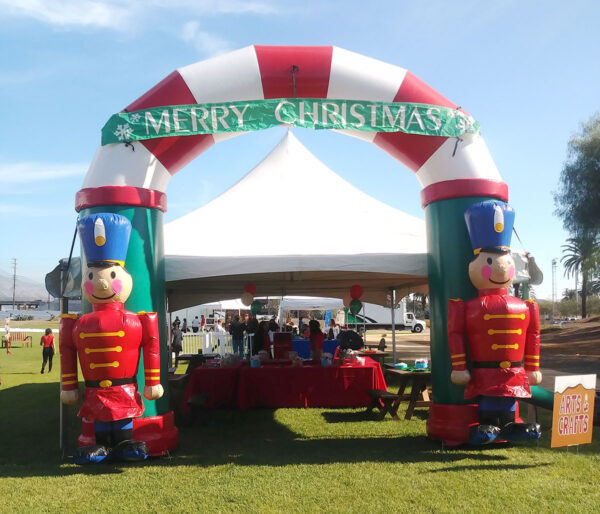 Holiday Inflatable Entrance Arch