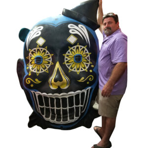 Halloween Mask Prop Muertos