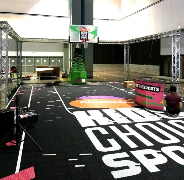 Basketball Pro Goal Backboard Rental with Shot Clock - Image 7