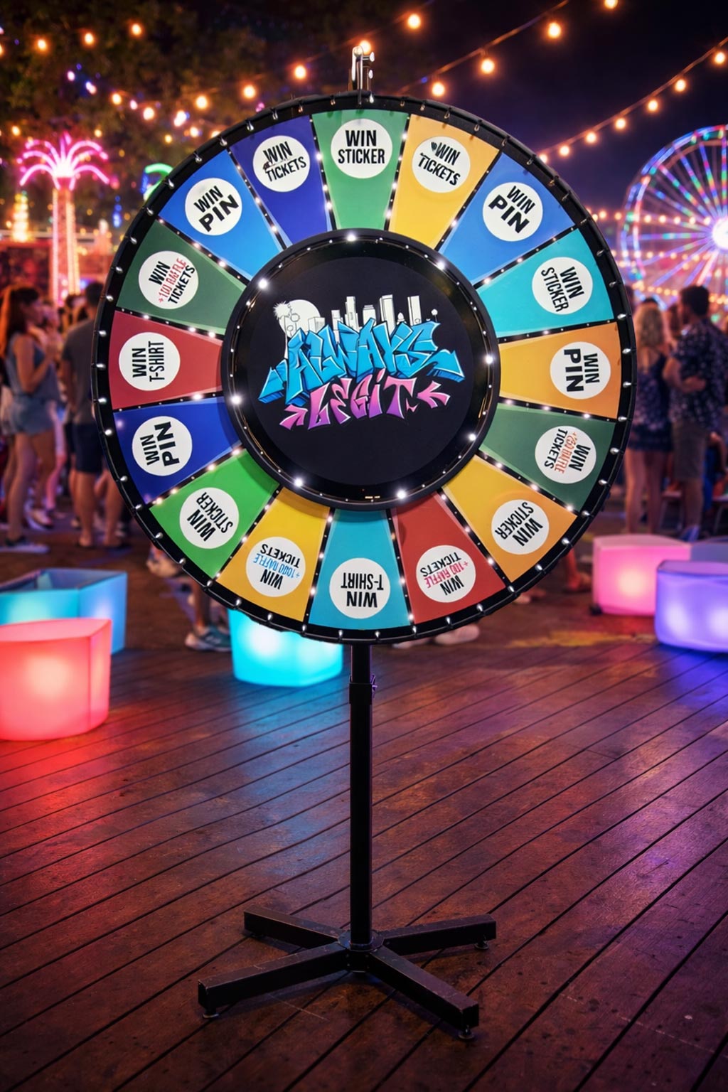 LED Prize Wheel Rental - Image 3
