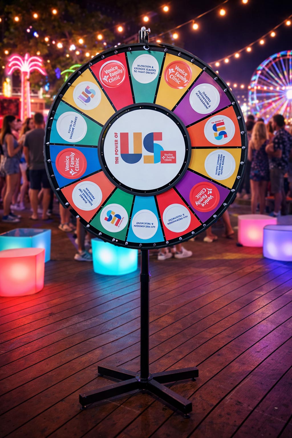LED Prize Wheel Rental - Image 2