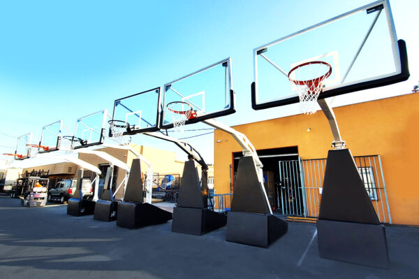Basketball Pro Goal Backboard Rental with Shot Clock - Image 2