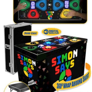 Simon Says Arcade Game rental for events in Los Angeles, Orange County, and nationwide