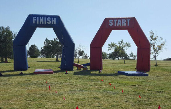 Inflatable Arch - Start and Finish