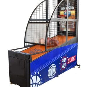 High-quality Pop‑A‑Shot Elite basketball game with QR leaderboards for events. Perfect for parties,.