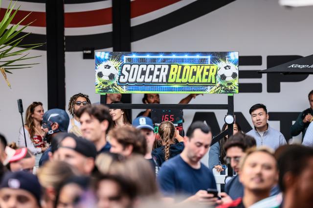 Soccer Blocker - Reaction Game rental for events in Los Angeles, Orange County, and nationwide