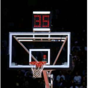 Basketball Shot Clock Rental | Goal-Mounted Event Timer rental for events in Los Angeles, Orange County, and nationwide