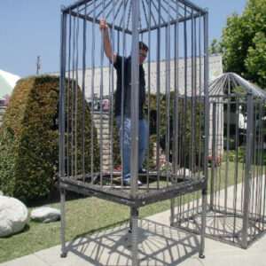 Dance Cage with Stand Rental | Elevated Performance Cage rental for events in Los Angeles, Orange County, and nationwide