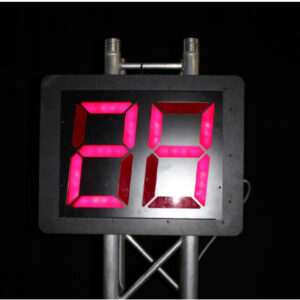 Eversan Shot Clock Rental | LED Sports Timing Display rental for events in Los Angeles, Orange County, and nationwide