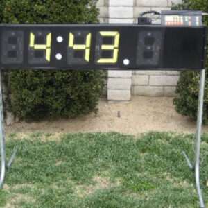 Jumbo Time Clock Rental | 9-Inch Digital Event Timer rental for events in Los Angeles, Orange County, and nationwide